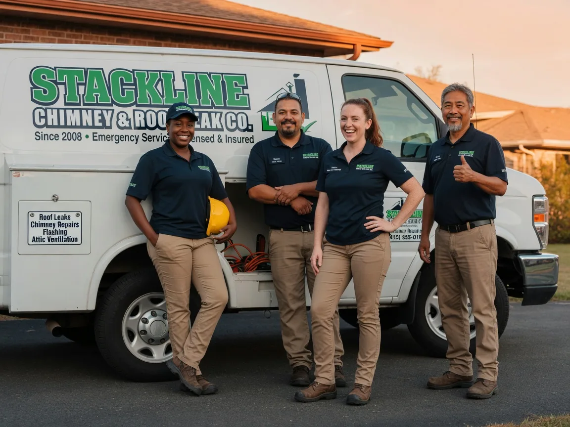 Chimney flashing repair company in Parshall, ND